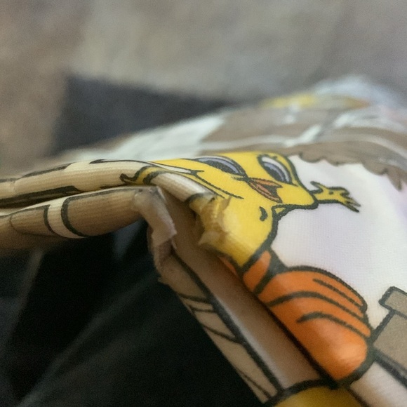 WARNER BROTHERS 1998 comic tote bag!  Sylvester and Tweety Bird! - Picture 7 of 11